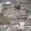 Archaeological excavation, General shot of structure (098), Glasgow Commonwealth Games Village, Dalbeath, Glasgow
