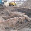 Archaeological excavation, Working shots, Glasgow Commonwealth Games Village, Dalbeath, Glasgow