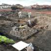 Archaeological excavation, General shot, Glasgow Commonwealth Games Village, Dalbeath, Glasgow