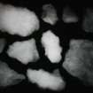 Post excavation, X-ray image, Cousland Castle, Midlothian