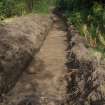 Archaeological evaluation, Post-excavation general view of Trench 19, Former Forrest Furnishings, Thornybank Industrial Estate, Dalkeith