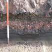 Archaeological evaluation, Post-excavation Profile of Trench 22, Former Forrest Furnishings, Thornybank Industrial Estate, Dalkeith