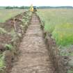 Archaeological evaluation, Trench 5 post-excavation, A77 Pedstrian bridge (High Glengall), Corton, Ayr