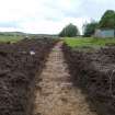 Archaeological evaluation, Trench 6 post-excavation, A77 Pedstrian bridge (High Glengall), Corton, Ayr