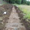 Archaeological evaluation, Trench 7 post-excavation, A77 Pedstrian bridge (High Glengall), Corton, Ayr