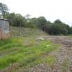 Archaeological evaluation, General views of NW area – pre-excavation, A77 Pedstrian bridge (High Glengall), Corton, Ayr