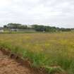 Archaeological evaluation, General views of SE area – pre-excavation, A77 Pedstrian bridge (High Glengall), Corton, Ayr