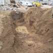 Archaeological evaluation, Trench 5 Post excavation, Crawford's Bakery, McDonald Road (Bellevue Road), Edinburgh