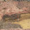 Archaeological evaluation, Cut [703] in Trench 7, Crawford's Bakery, McDonald Road (Bellevue Road), Edinburgh