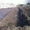 Archaeological evaluation, Trench 1 Post Excavation, Crawford's Bakery, McDonald Road (Bellevue Road), Edinburgh
