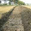 Archaeological evaluation, General view, Dean Park Tile Works, Mansfield Road, Balerno