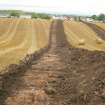 Archaeological evaluation, General view, Dean Park Tile Works, Mansfield Road, Balerno