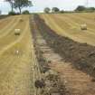 Archaeological evaluation, General view, Dean Park Tile Works, Mansfield Road, Balerno