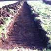 Archaeological evaluation, Post excavation trench 33, Townend Brae, Phase 2, Symington