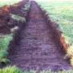 Archaeological evaluation, Post excavation trench 37, Townend Brae, Phase 2, Symington