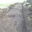 Archaeological evaluation, Post excavation trench 6, Townend Brae, Phase 2, Symington