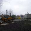 Watching brief, Pre-excavation view of site, Carpark, St Ninian's Way, Linlithgow