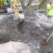 Watching brief, Area of Surface Water manhole SW2 - flooded, Carpark, St Ninian's Way, Linlithgow