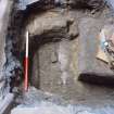 Watching brief, Views of probable well next to pillar, McEwan Hall, Teviot Place, Edinburgh