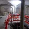 Watching brief, View of pillars, McEwan Hall, Teviot Place, Edinburgh