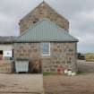 Historic building survey, Barn C, General view of SE elevation from SE, Oldfold Farm, North Deeside Road, Milltimber