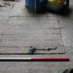 Historic building survey, Barn B, Detail of trap door, Oldfold Farm, North Deeside Road, Milltimber