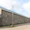 Historic building survey, Barn B, General view from E, Oldfold Farm, North Deeside Road, Milltimber