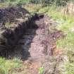 Archaeological evaluation, Trench 4, post excavation, LIDL Alderstone Road, Almondvale, Livingstone