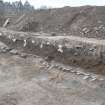Archaeological excavation, General shot of trench [001], Post Office Sorting Depot, Brunswick Road, Edinburgh