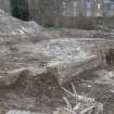 Archaeological excavation, General shot of site post excavation, Post Office Sorting Depot, Brunswick Road, Edinburgh