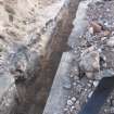 Watching Brief Photograph, General view of trench 1 from the W end, facing N, Archaeological Monitoring of Leith Primary School