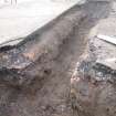 Watching Brief Photograph, Detail of Trench 4, facing SE, Archaeological Monitoring of Leith Primary School