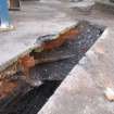 Watching Brief Photograph, View of trench 2 near completion, facing SW, Archaeological Monitoring of Leith Primary School