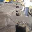 Watching Brief Photograph, View of pad pits at N end of site, facing W, Archaeological Monitoring of Leith Primary School