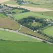 Oblique aerial view of Knockbreck, Tain, Easter Ross, looking N.