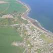 Aerial view of Rosemarkie, Black Isle, looking NE.