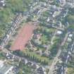 Aerial view of Bellfield Park, Inverness, looking SE.