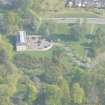 Aerial view of Culloden House Stables, Inverness, looking SE.