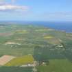 Aerial view of Balintore and Tarbat Peninsula, looking NE.
