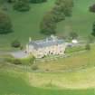 Aerial view of Shandwick House, Easter Ross, looking NE.