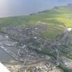Aerial view of Wick Harbour, Bridges & Pultneytown, looking SE.