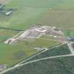Aerial view of visitor centre, Culloden Battlefield, E of Inverness, looking SW.