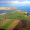Aerial view E over Black Isle to S & N Sutors, Cromarty.