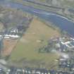 Aerial view of Holm Mills, Inverness, looking NW.