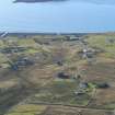 Aerial view of Big Sand Crofting Township , near Gairloch, Wester Ross, looking SW.