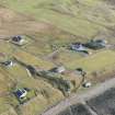 Aerial view of part of Big Sand Crofting Township, near Gairloch, Wester Ross, looking NE.