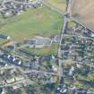 Aerial view of Ben Wyvis Primary School, Conon Bridge, Easter Ross, looking E.