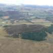 Oblique aerial view of Both Hill, Aberdeenshire, between Dufftown and Huntly, looking SE.