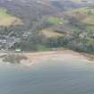 Aerial view of Rosemarkie, Black Isle, looking W.