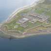 Aerial view of Fort George, Arderseir, E of Inverness, looking NE.